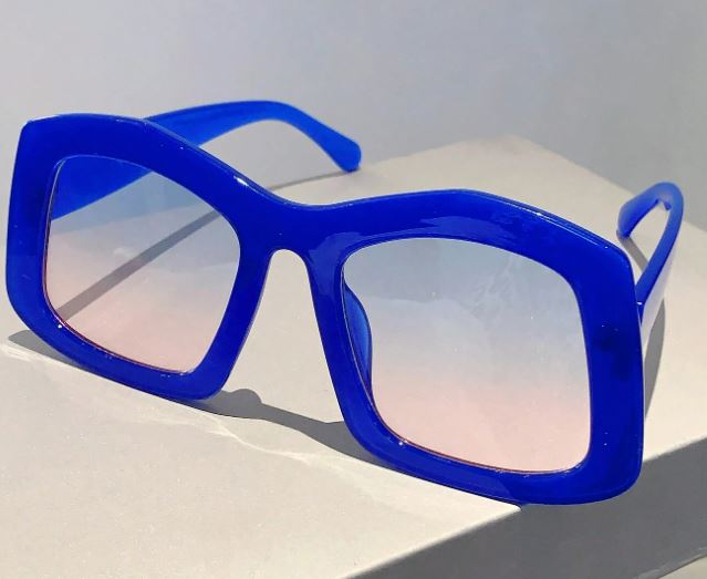 Glow Blue Sunglasses