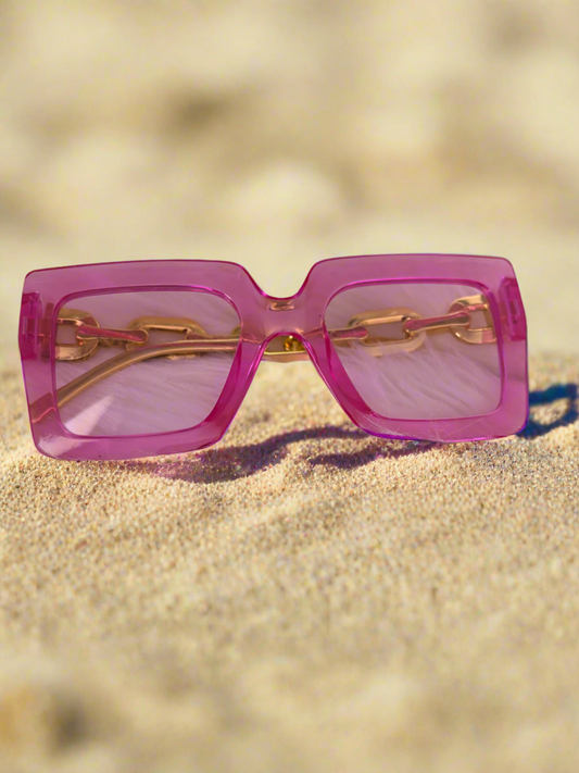Summer Bae Sunglasses Hot Pink