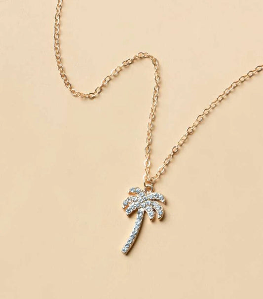 Palm Tree Necklace