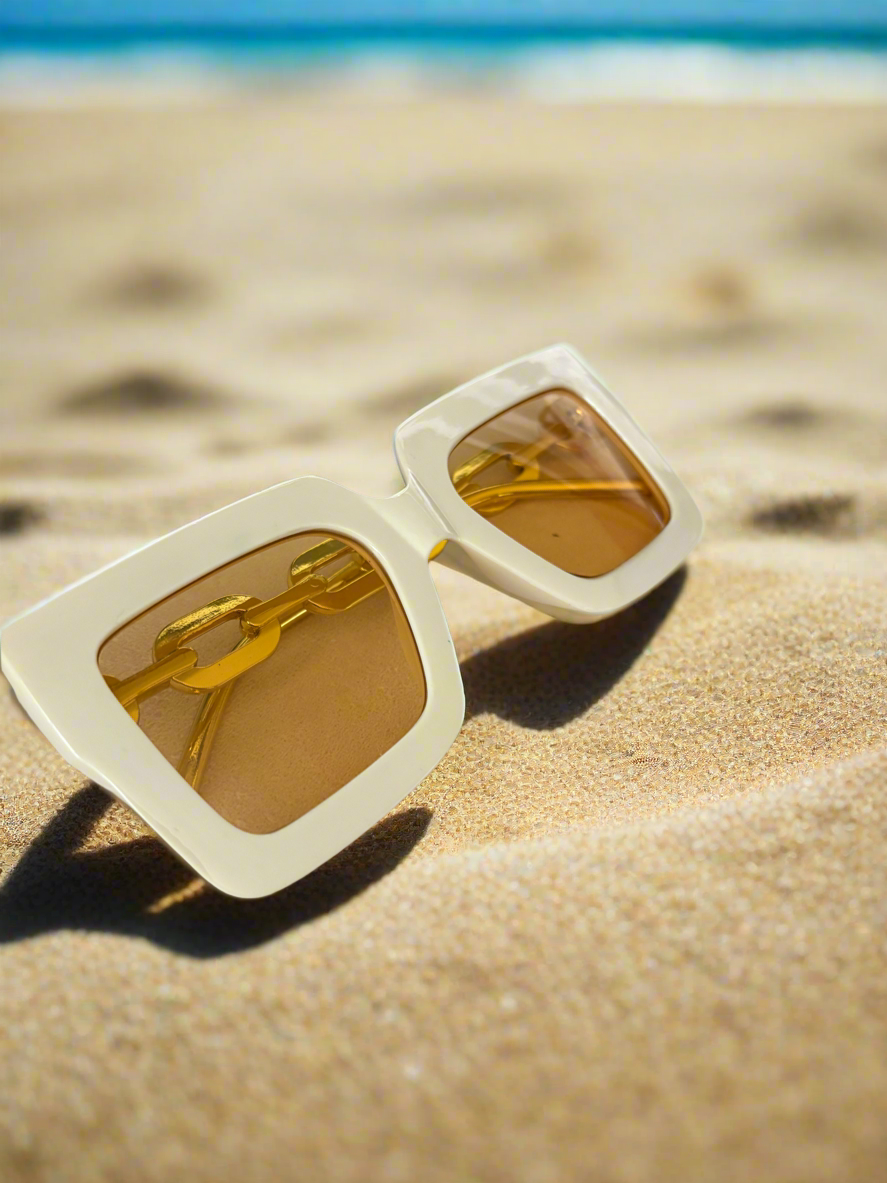 Summer Bae Sunglasses Cream