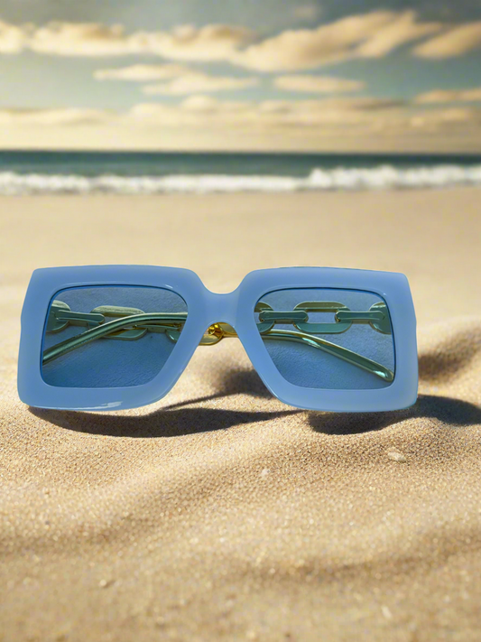 Summer Bae Sunglasses Sky Blue