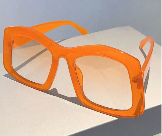 Glow Orange Sunglasses